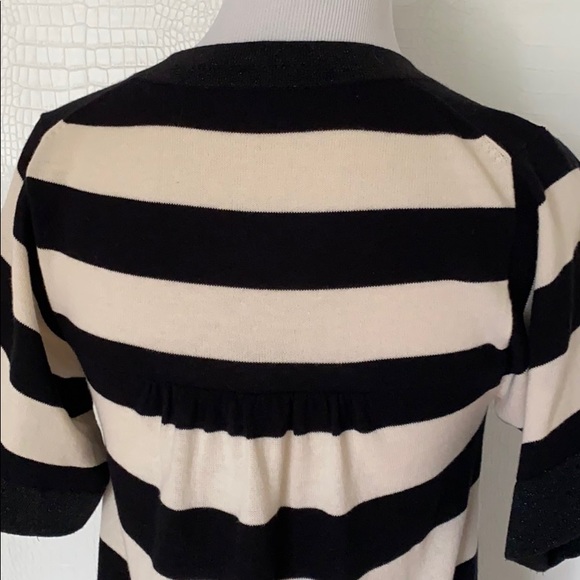 STRIPED SHIFT DRESS. - Picture 8 of 9